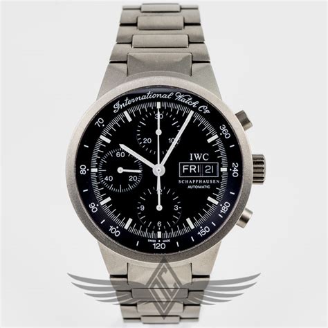 iwc titanium chronograph